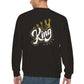 "King & Queen Edition" Premium Unisex Pullover mit Rundhalsausschnitt